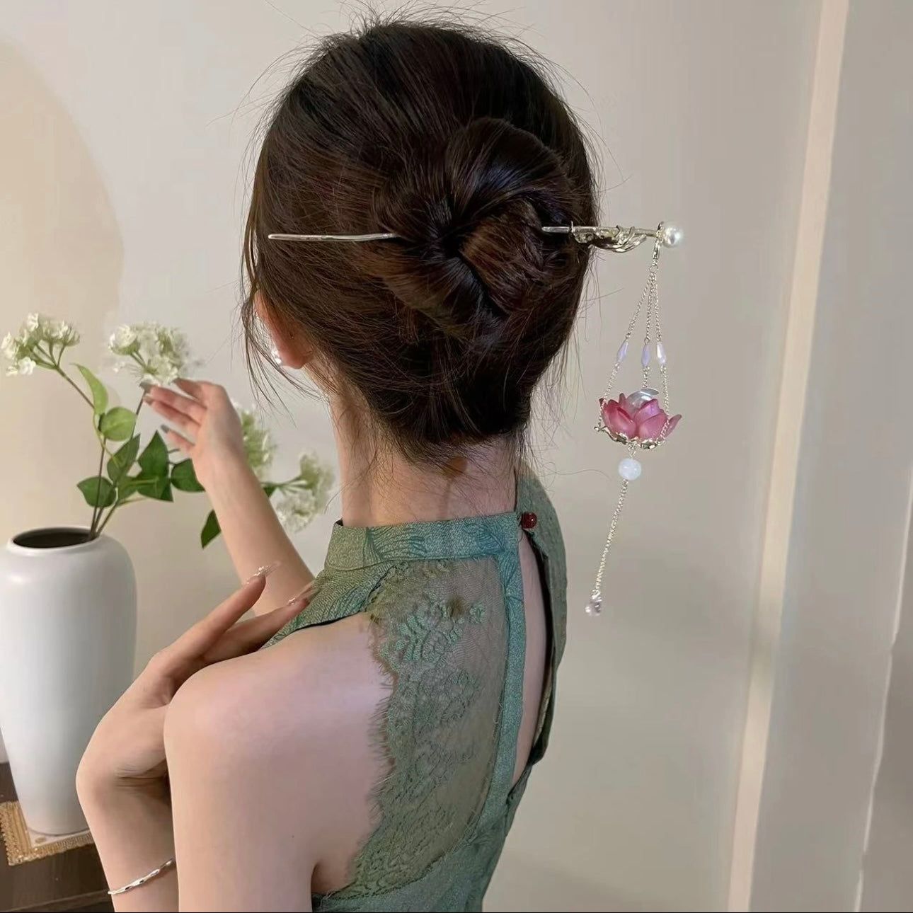 Lotus Flower Hairpin