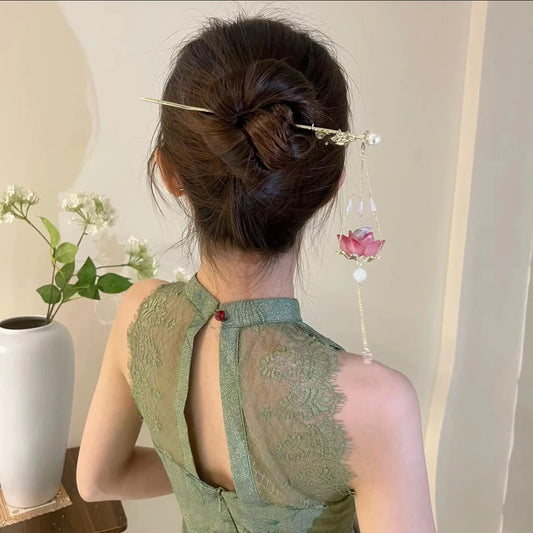 Lotus Flower Hairpin