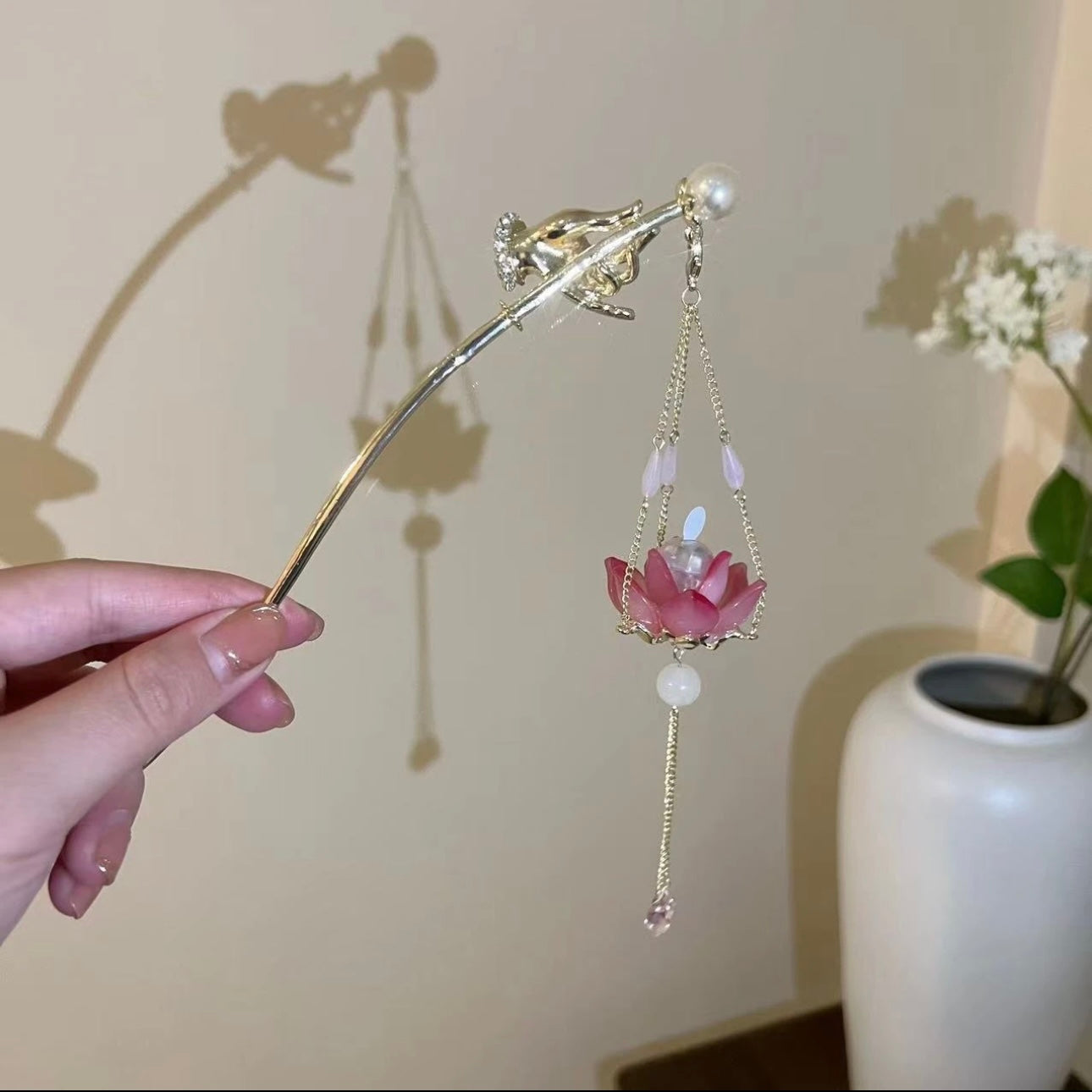 Lotus Flower Hairpin