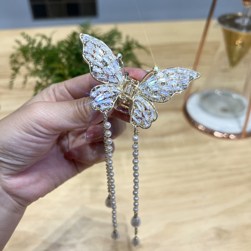 Butterfly Fringe Hair Clip