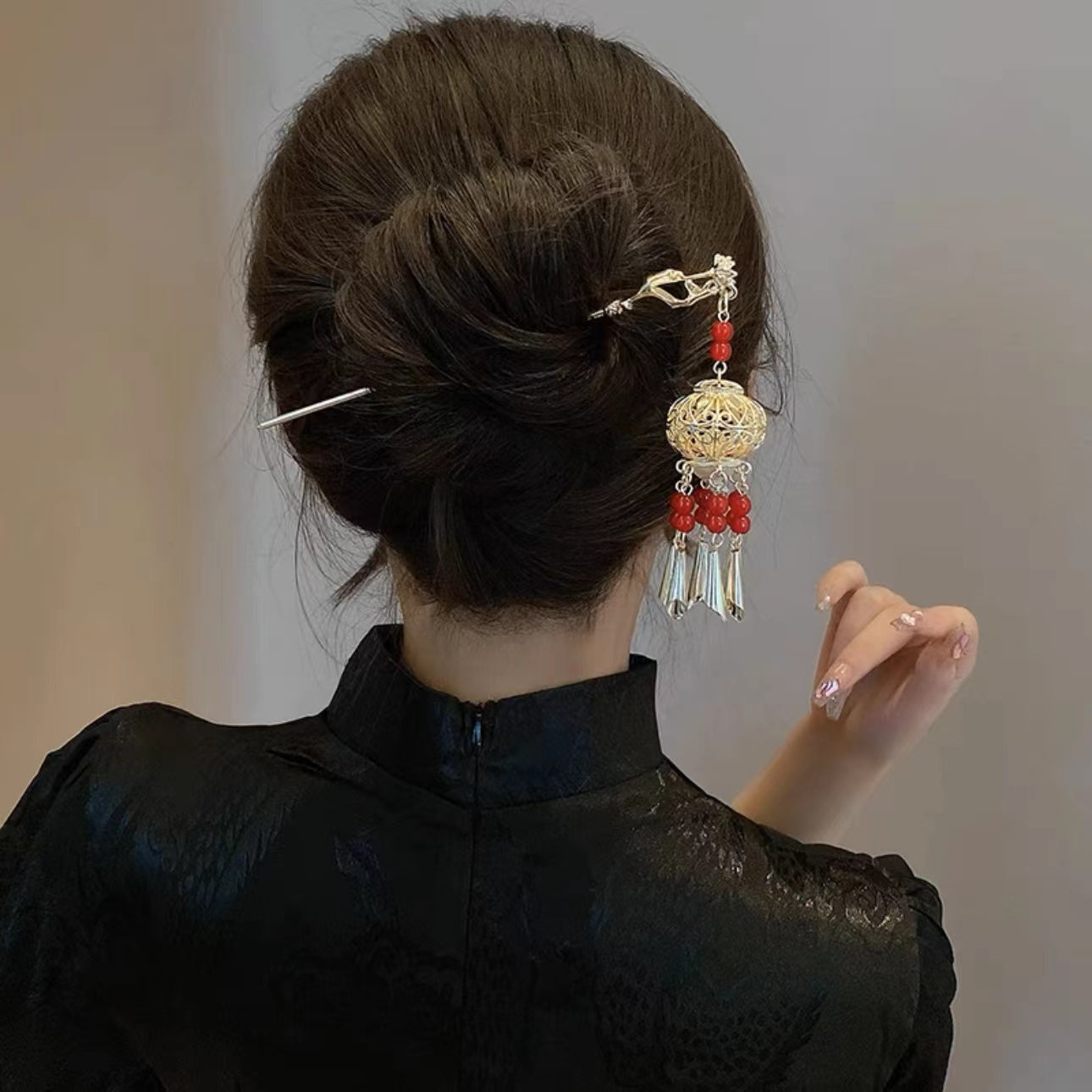 Luminous Lantern Hair Clip