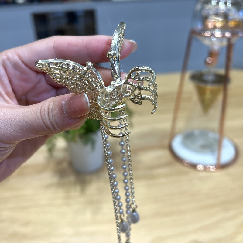 Butterfly Fringe Hair Clip