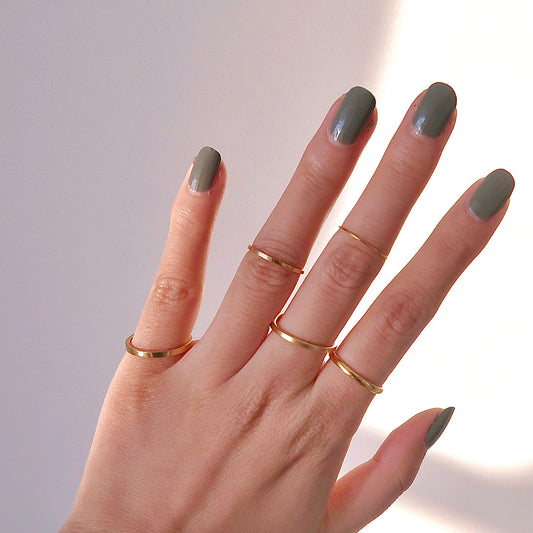 Basic Thin Circle Ring