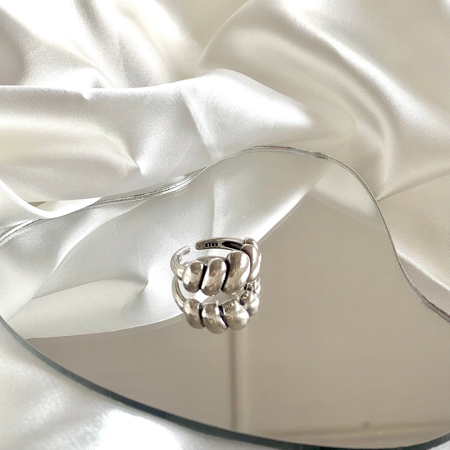 Croissant Adjustable Ring