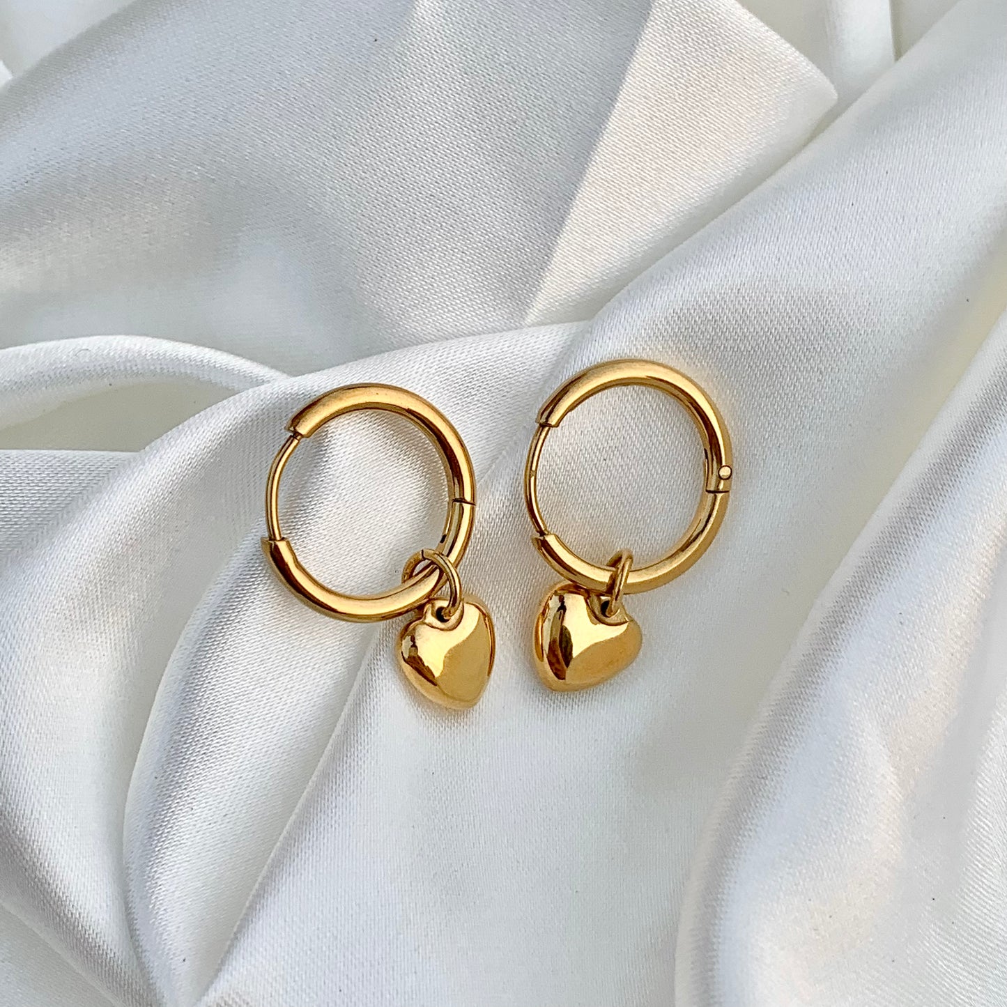 Puffy Heart Earrings