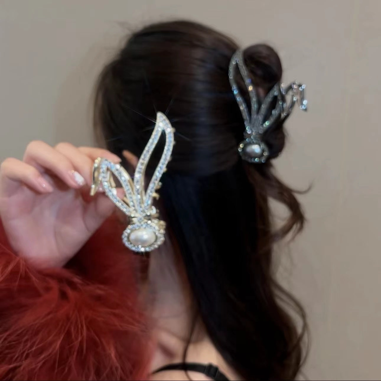 Rabbit Masonry Hair Clip