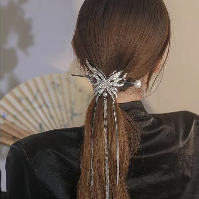 Butterfly Tassel Hairpin