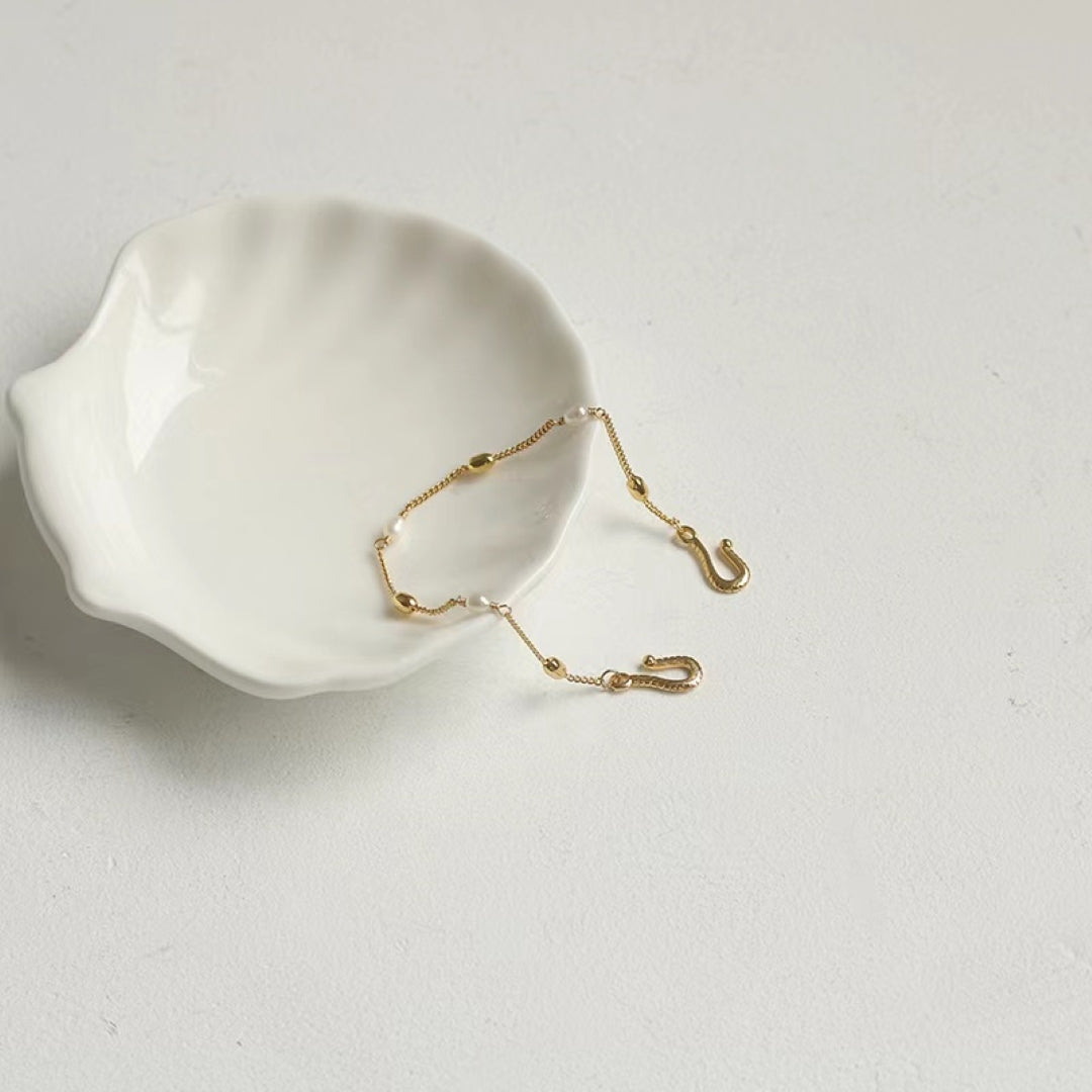 Natural Pearl Spliced Bracelet