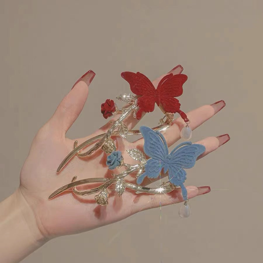 Delicate Butterfly Hair Clip