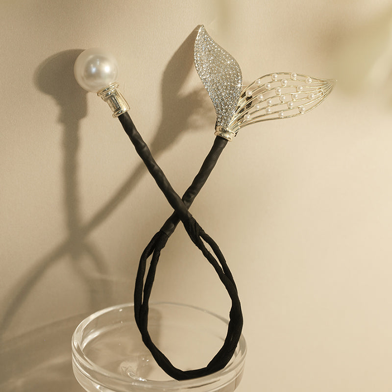 Pearl Fishtail Magic Twist Clip