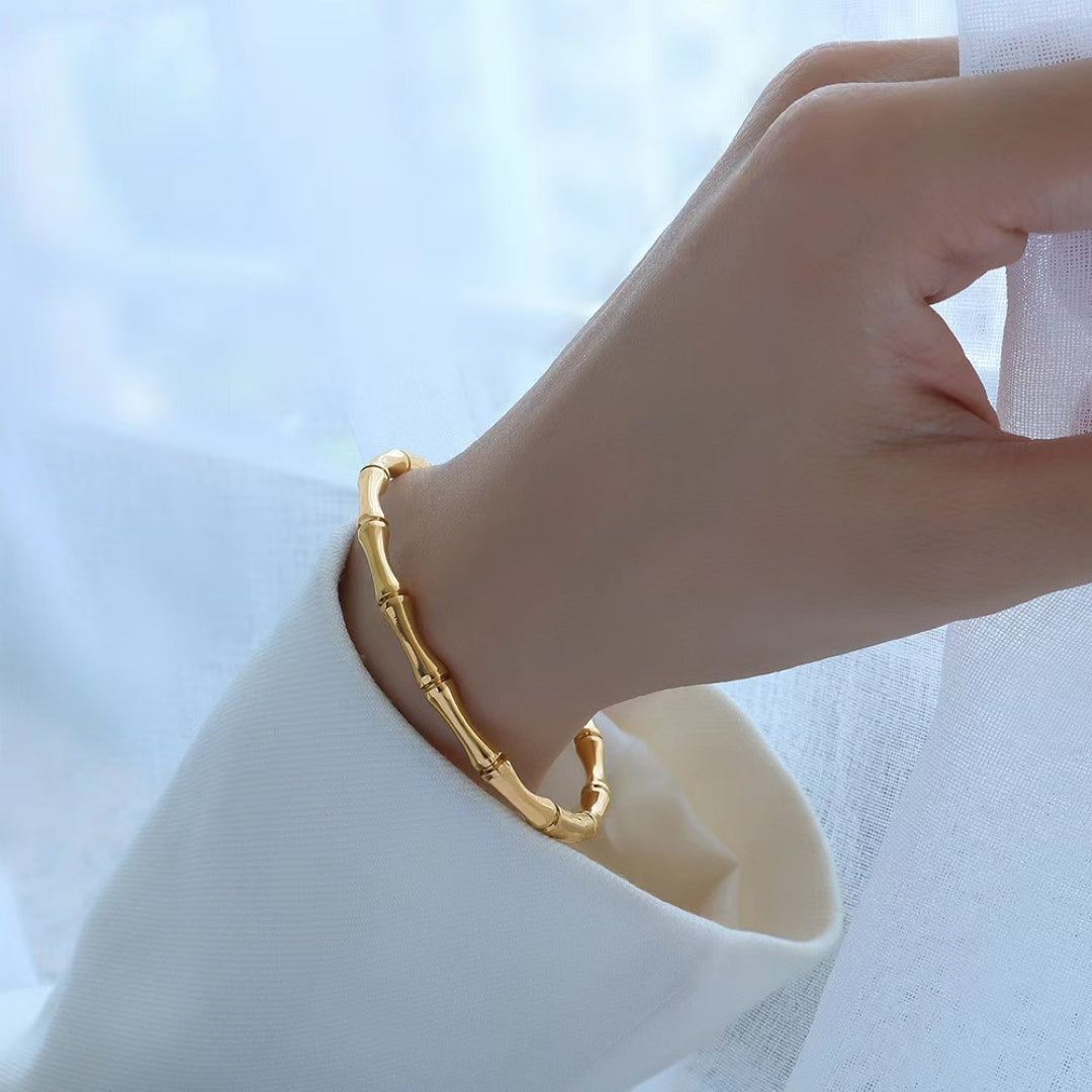 Bamboo Snap Bracelet