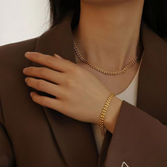 Trendy Metal Geometric Bracelet