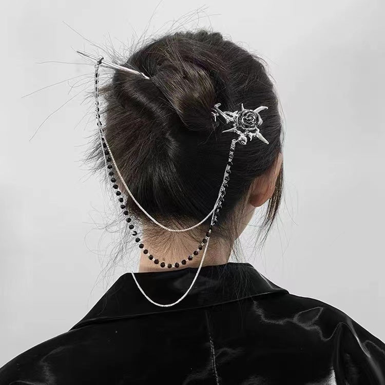 Rose Hair Clip