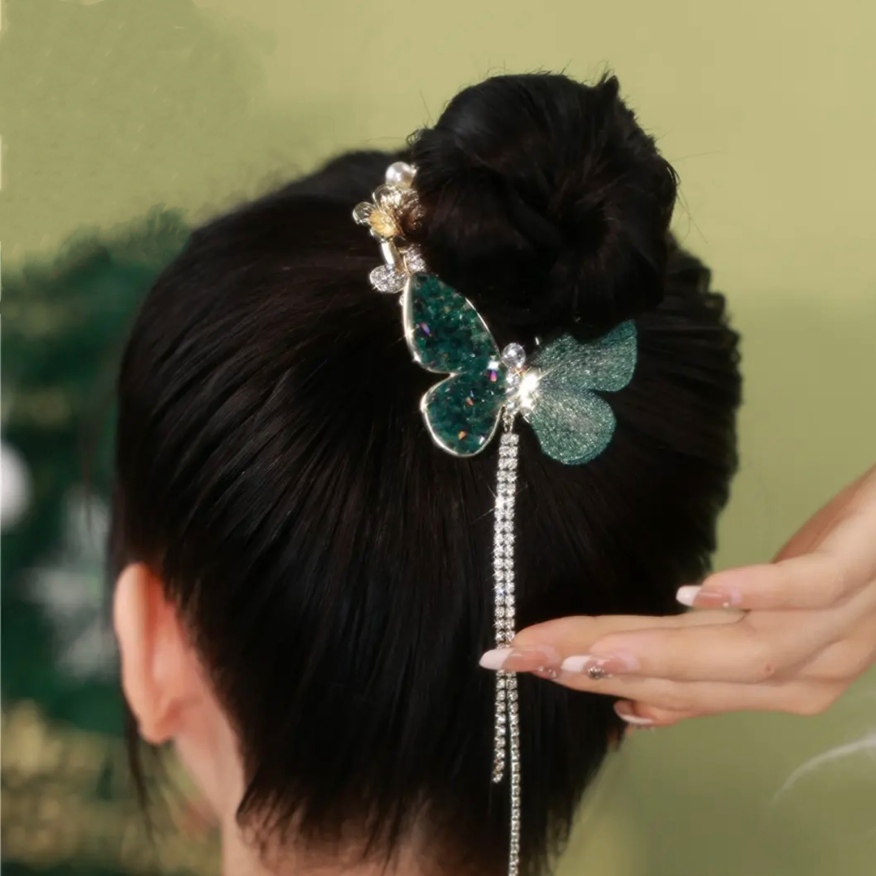 Delicate Butterfly Fringe Hair Clip – Love Sun Girl