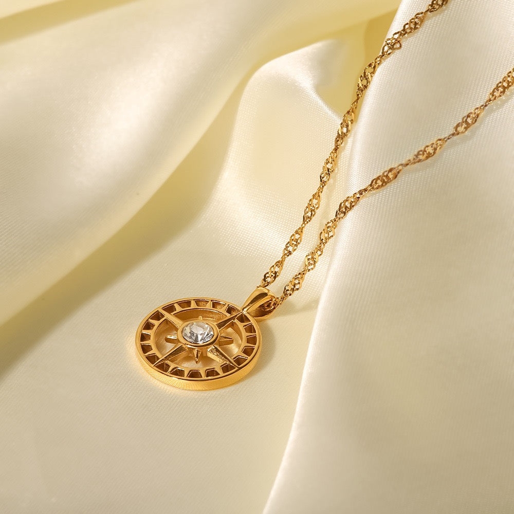 Vintage Solar Necklace