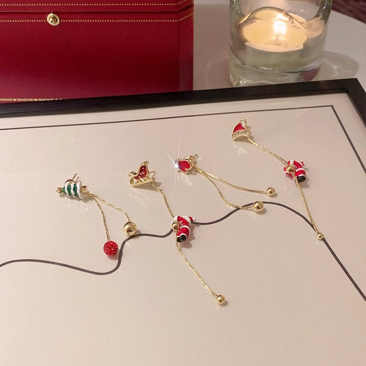 Santa Earrings