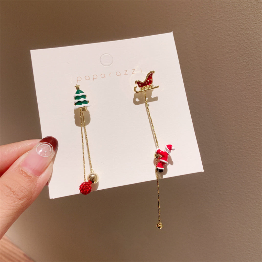 Santa Earrings