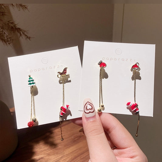 Santa Earrings