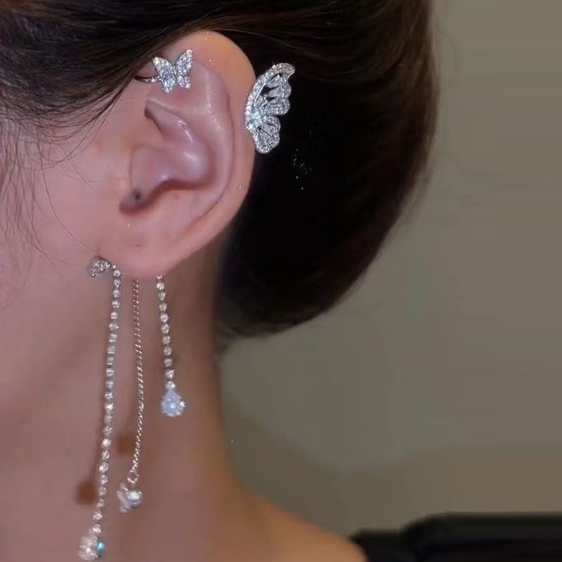 Butterfly Fringe Earrings