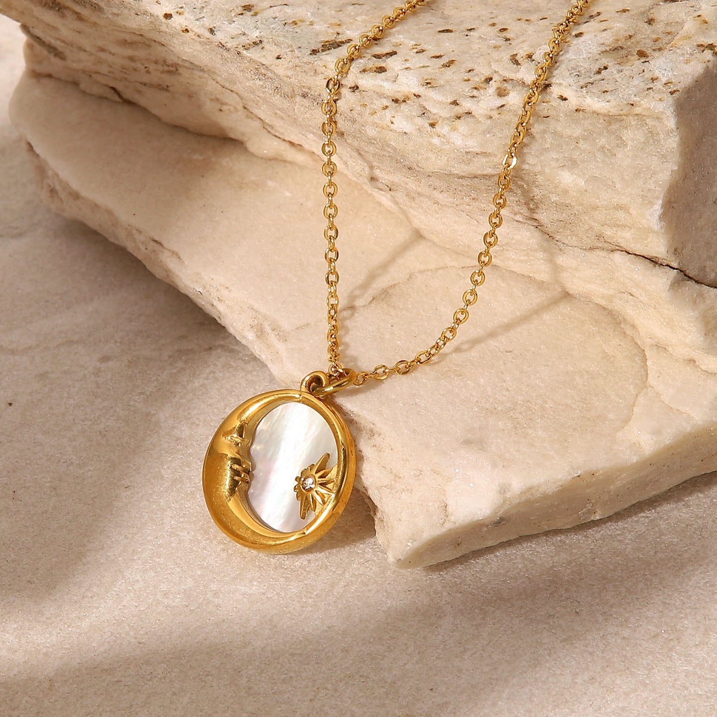 Vintage Solar Necklace