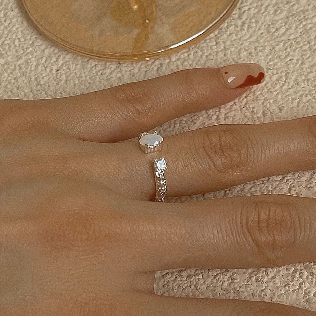 Open Gem Ring