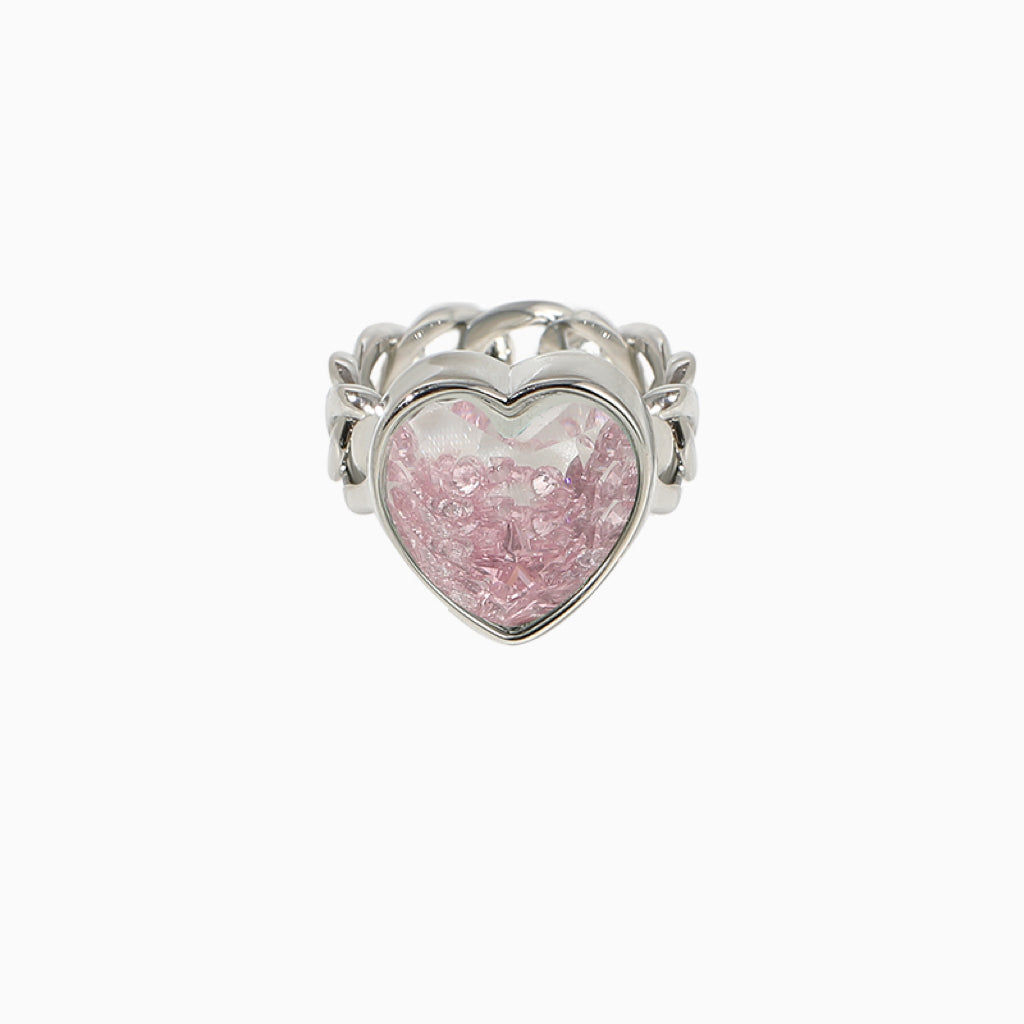 Heart Gemstone Ring