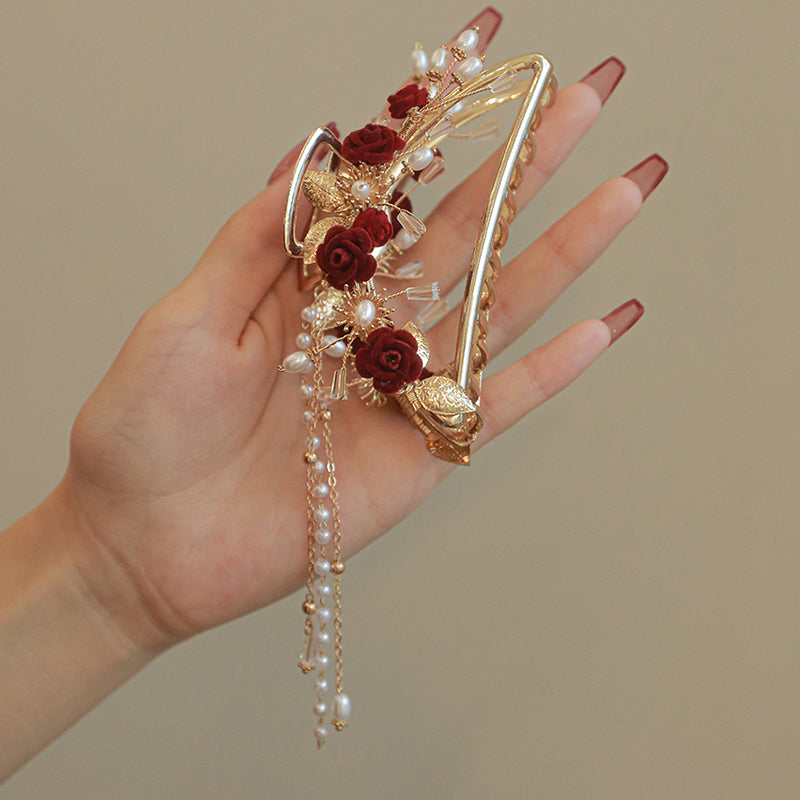 Rose Garden Hair Clip