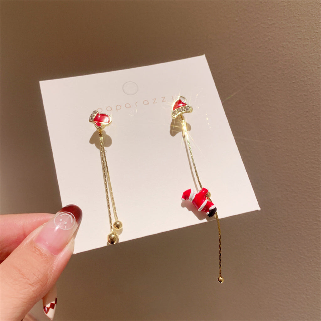 Santa Earrings