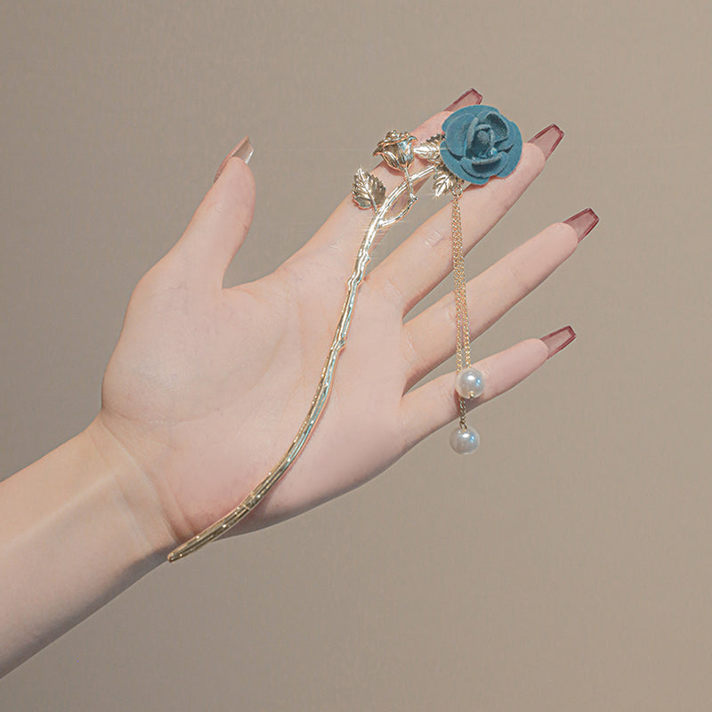 Rose Hair Clip