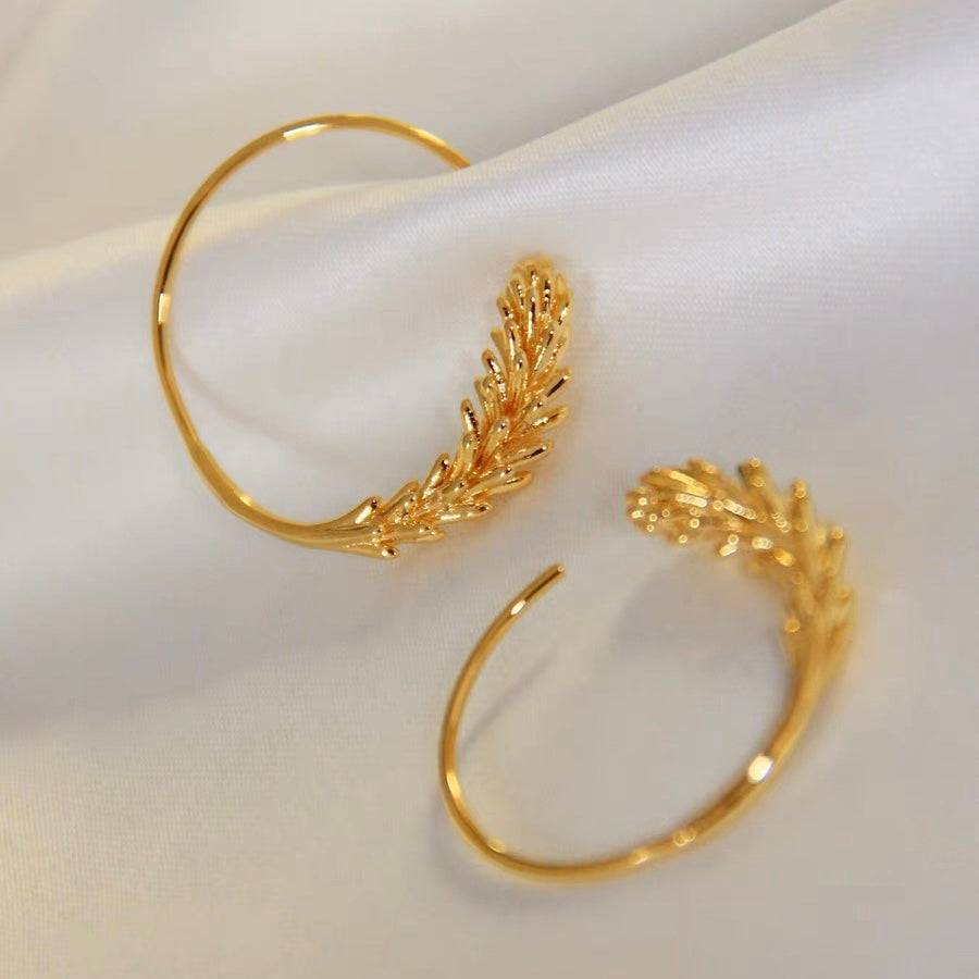 Golden Rice Earrings
