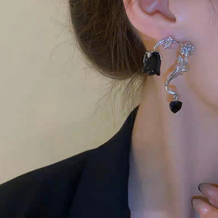 Rose Earrings