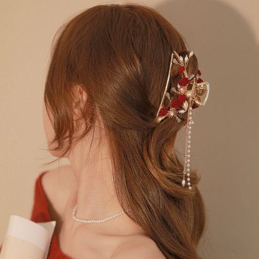 Rose Garden Hair Clip