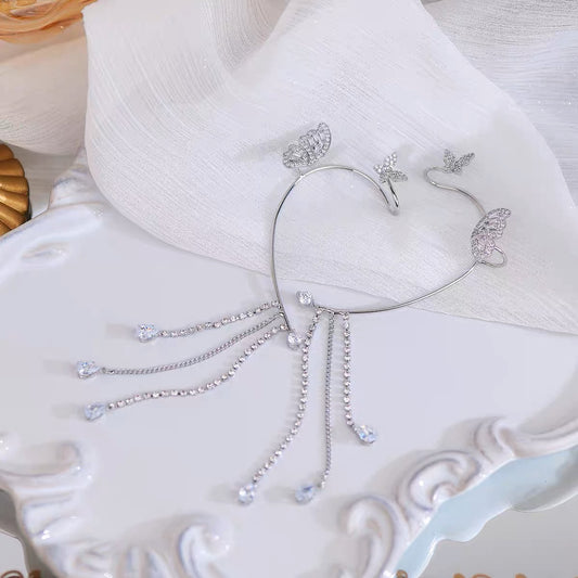 Butterfly Fringe Earrings