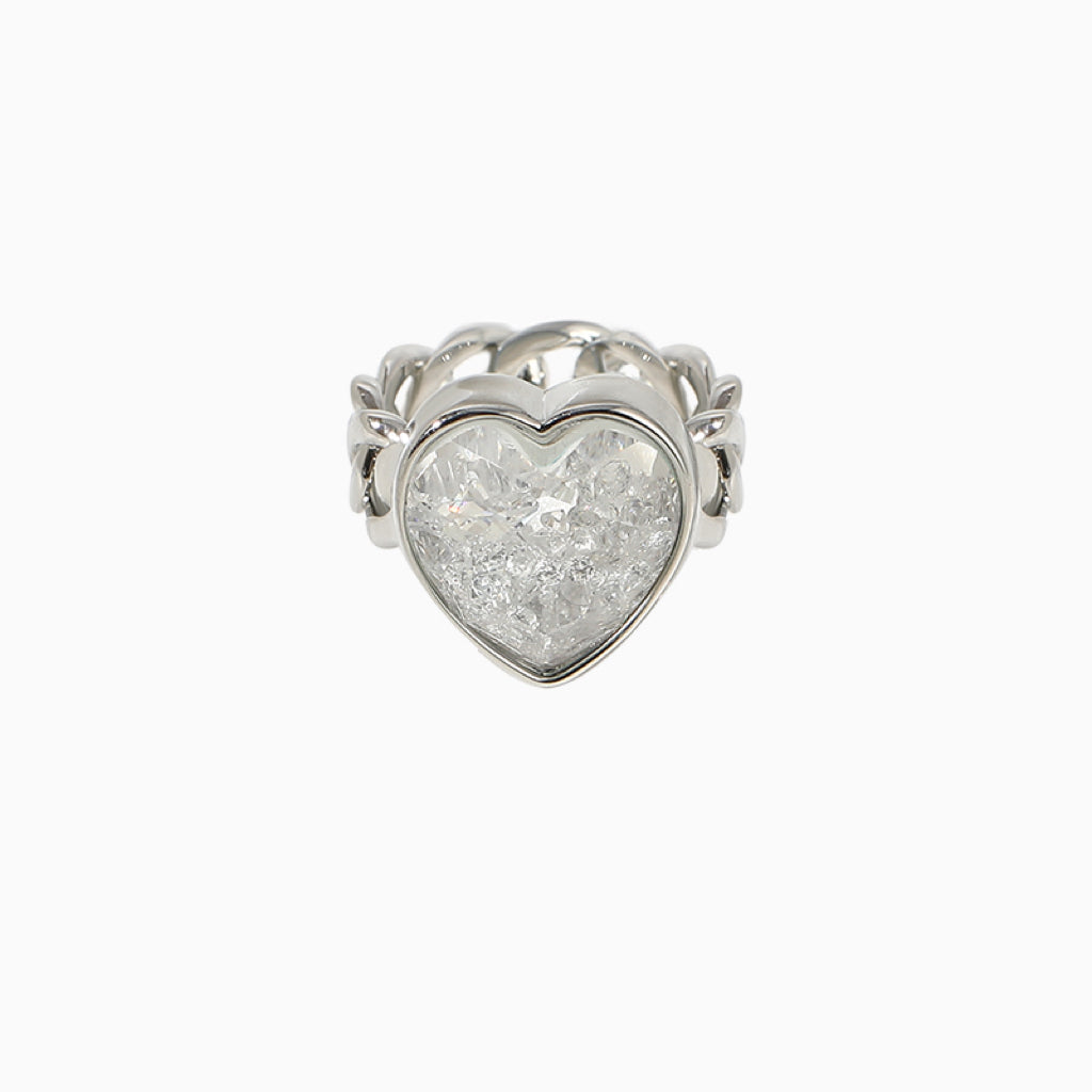 Heart Gemstone Ring