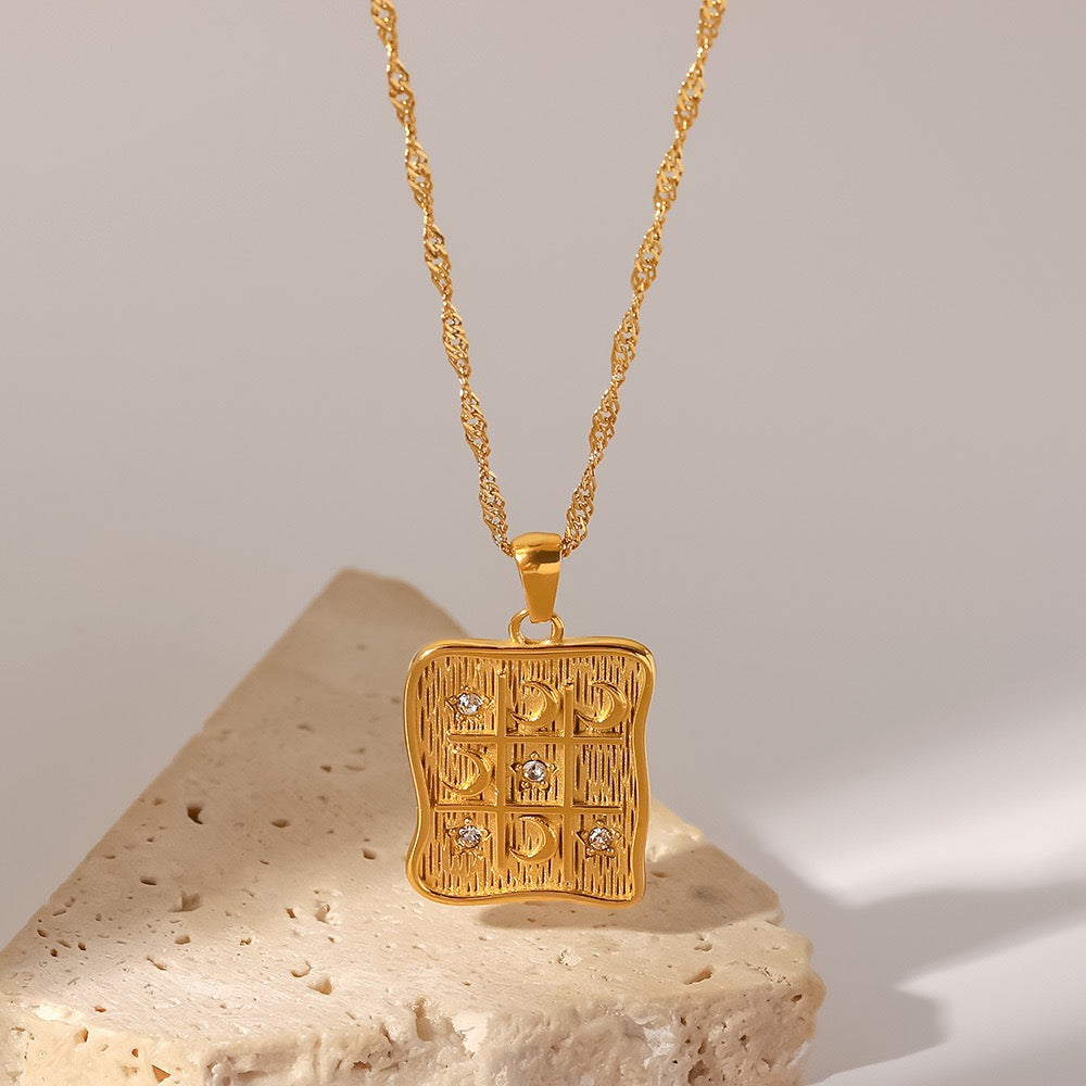 Vintage Solar Necklace