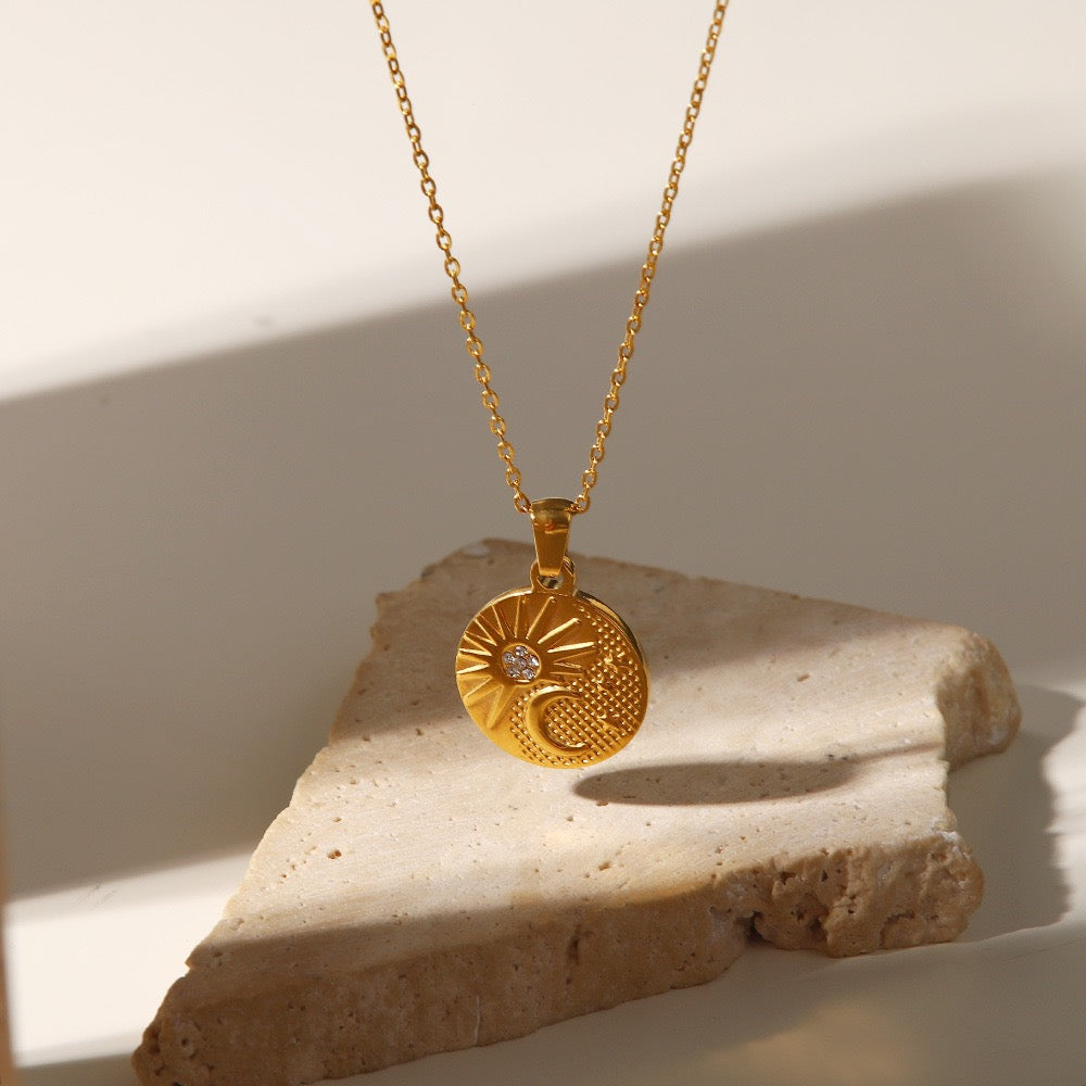 Vintage Solar Necklace