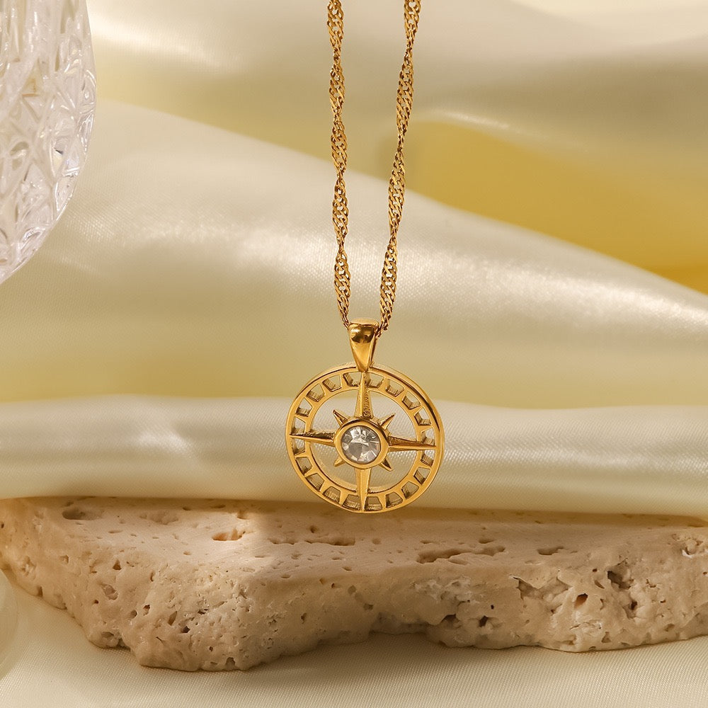 Vintage Solar Necklace