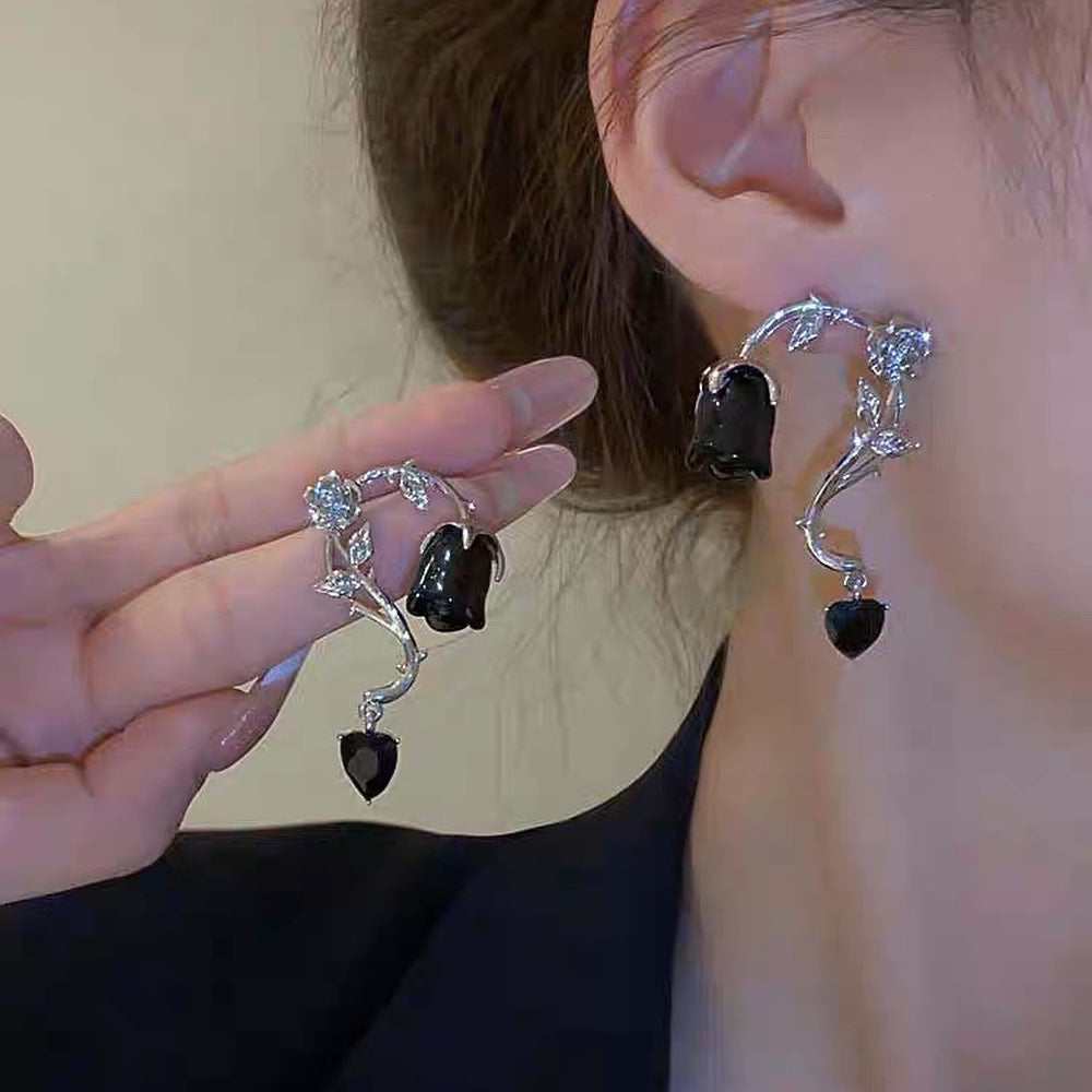 Rose Earrings