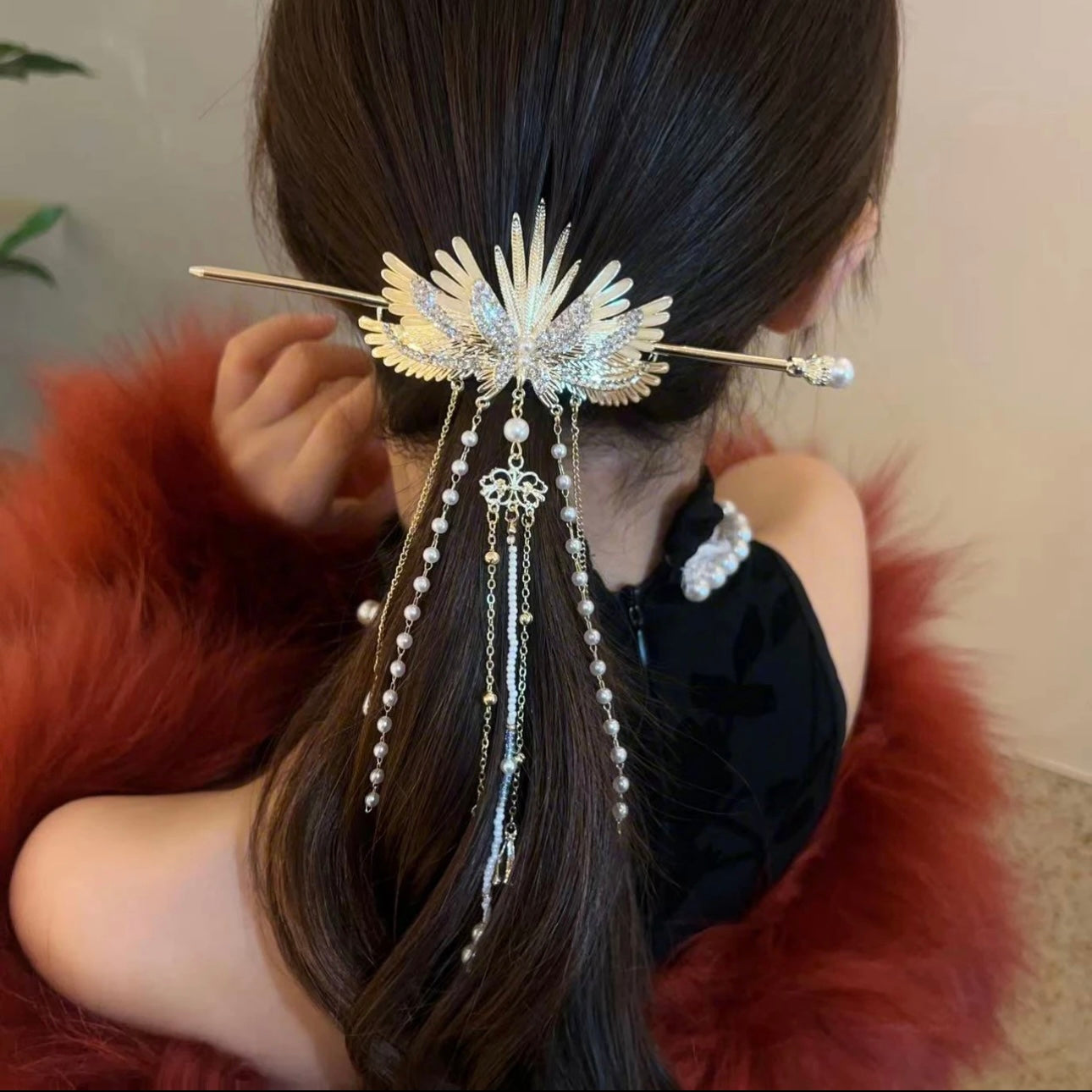 Angel Wings Combination Hairpin