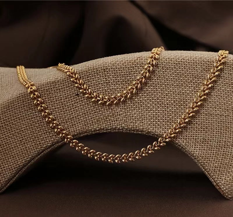 Trendy Metal Geometric Necklace