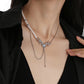 Pearl Moonstone Double Necklace