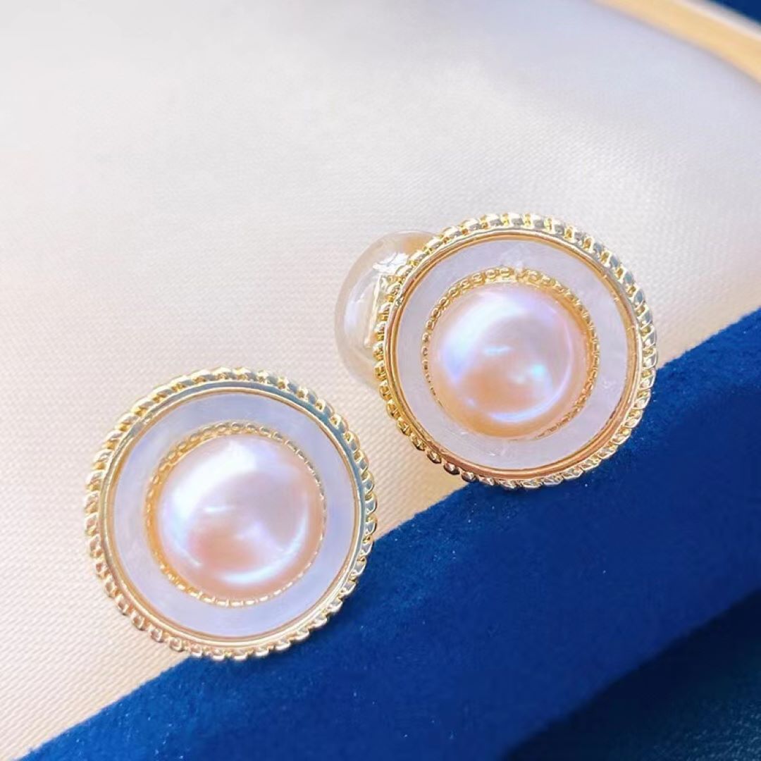 Natural Pearl Earrings