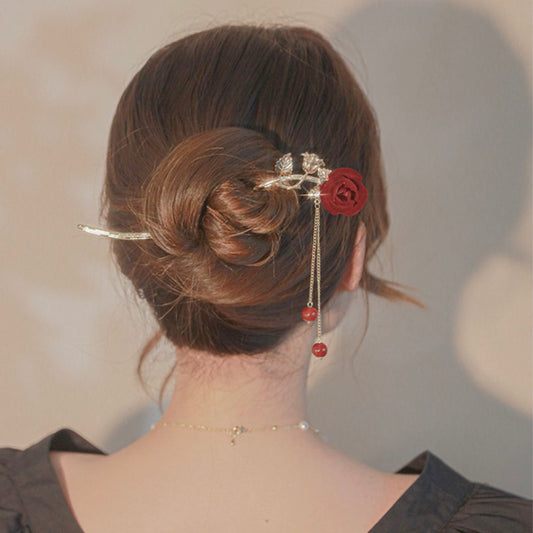 Rose Hairpin