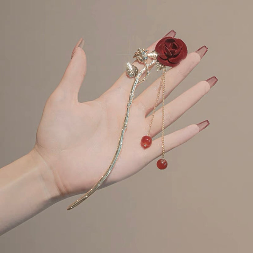 Rose Hairpin