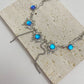 Blue Moonstone Tassel Necklace