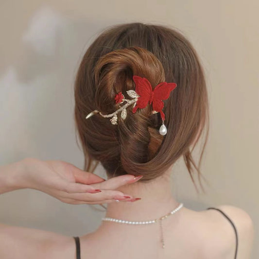 Delicate Butterfly Hair Clip