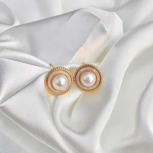 Natural Pearl Earrings