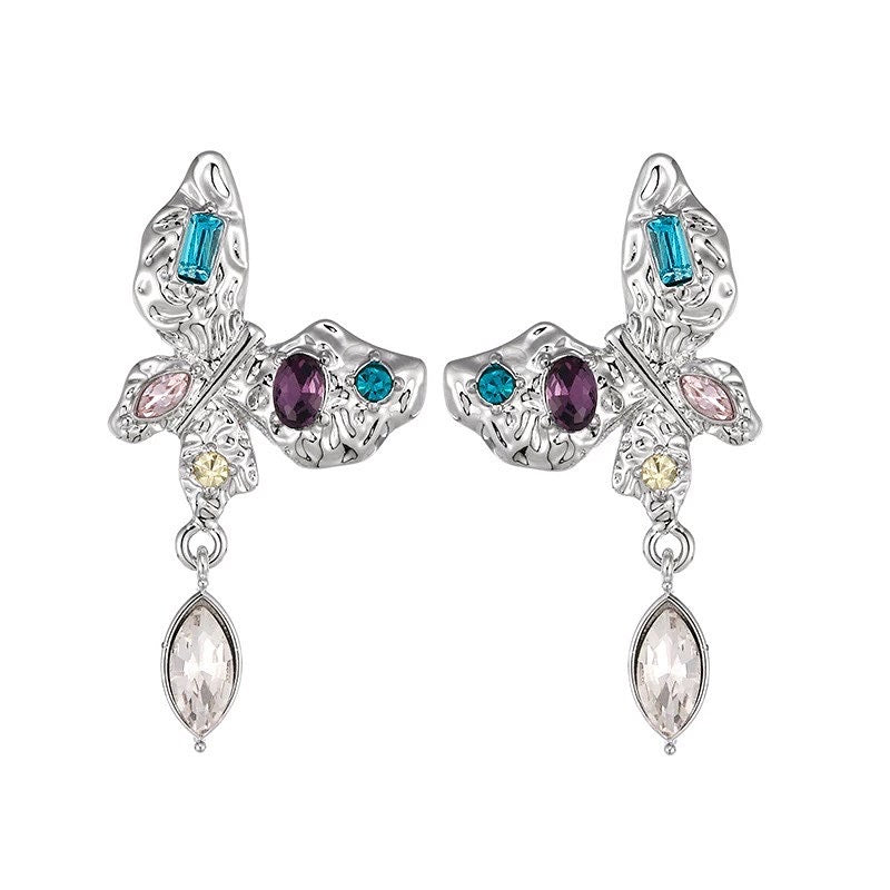 Butterfly Jewel Earrings