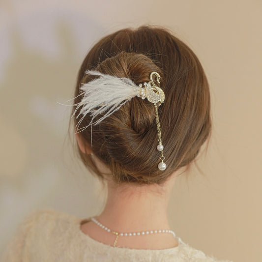 Swan Hairpin