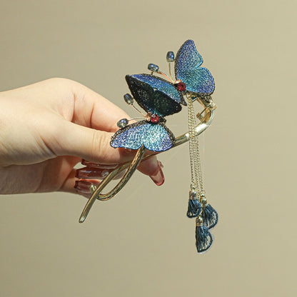 Blue Butterfly Hair Accessories – Love Sun Girl
